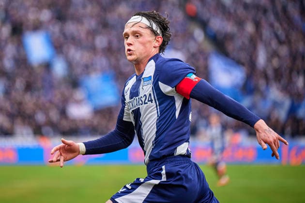 Fabian Reese Hertha BSC, 11 , GER, Hertha BSC vs ,1 FC Magdeburg, 2 Bundesliga, Season 2025 2026, 15 Matchday, 07 12 2025 DFL REGULATIONS PROHIBIT ANY USE OF PHOTOGRAPHS AS IMAGE SEQUENCES AND OR QUASI VIDEO GER, Hertha BSC vs ,1 FC Magdeburg, 2 Bundesliga, Season 2025 2026, 15 Matchday, 07 12 2025 Berlin Copyright: xClaudiusxRauch,xEibner-Pressefotox xClaudiusxRauchx EP_CRH