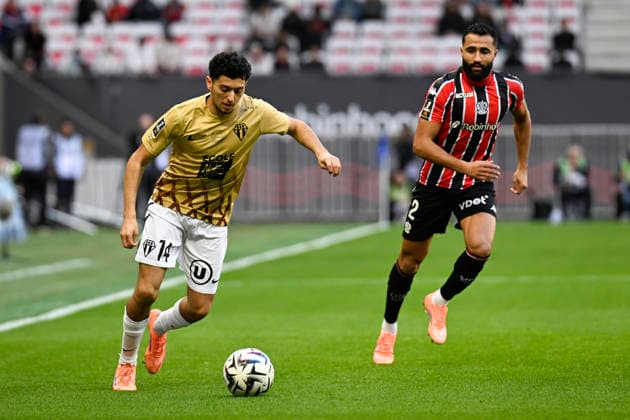 FOOTBALL : OGC Nice VS Angers SCO - Ligue 1 McDonald s - 07 12 2025 Yassin Belkhdim (SCO) - Ligue 1 McDonald s match between OGC Nice and Angers SCO on December 7, 2025 at the Allianz Riviera in Nice. NiceFrance  Copyright: xWilliamxCannarellax