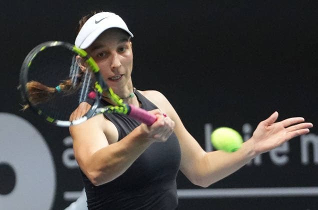 TENNIS - OPÃ‹N ANGERS WOMEN Le 07 12 2025 Tamara Korpatsch of Germany lors de l Open d Angers Finale Femmes 2025, le 7 dÃ cembre 2025 Ã TrÃ laze, France - Photo : Laurent Lairys TrelazeFrance  Copyright: xLaurentxLairysx