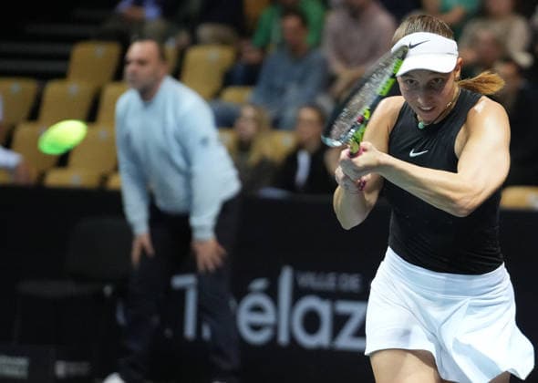 Tennis, WTA Challenger in Angers, Final, Tamara Korpatsch - Kamilla Rakhimova