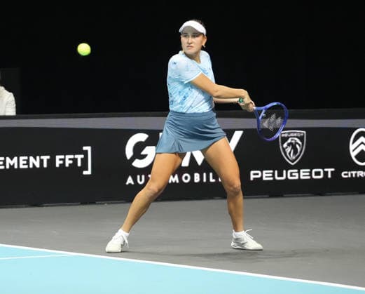 TENNIS - OPÃ‹N ANGERS WOMEN Le 07 12 2025 Kamilla Rakhimova lors de l Open d Angers Finale Femmes 2025, le 7 dÃ cembre 2025 Ã TrÃ laze, France - Photo : Laurent Lairys TrelazeFrance  Copyright: xLaurentxLairysx