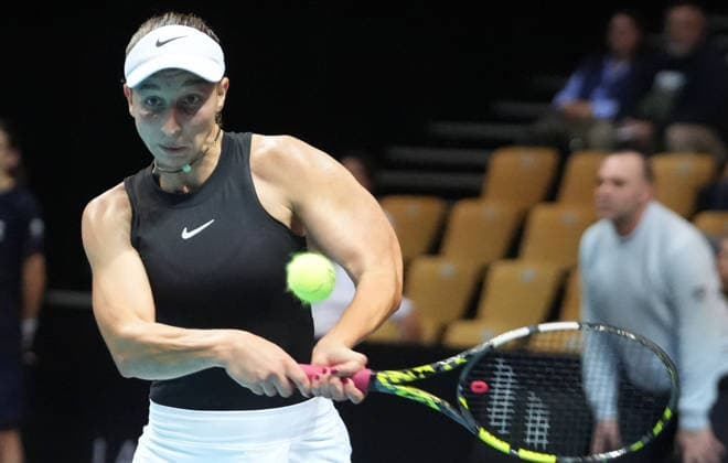 TENNIS - OPÃ‹N ANGERS WOMEN Le 07 12 2025 Tamara Korpatsch of Germany lors de l Open d Angers Finale Femmes 2025, le 7 dÃ cembre 2025 Ã TrÃ laze, France - Photo : Laurent Lairys TrelazeFrance  Copyright: xLaurentxLairysx