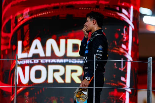 Abu Dhabi, Yas Marina F1 GP Abu Dhabi 2025, No 4 Lando Norris GBR , McLaren MCL39, Mercedes Abu Dhabi Abu Dhabi