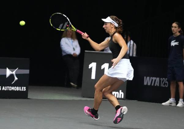 TENNIS - OPÃ‹N ANGERS WOMEN Le 07 12 2025 Laurent Lairys MAXPPP - Tamara Korpatsch of Germany lors de l Open d Angers Finale Femmes 2025, le 7 dÃ cembre 2025 Ã TrÃ laze, France - Photo : Laurent Lairys Trelaze France  Copyright: xMAXPPPxLaurentxLairysx LLR202512070541 LLR202512070541
