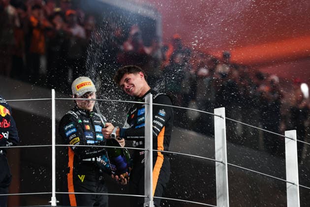 4 Lando Norris, McLaren F1 Team Abu Dhabi UAE