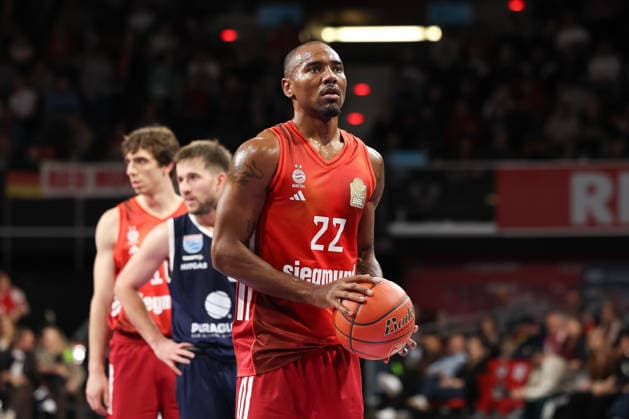 Isiaha Mike FC Bayern Basketball, 22 , GER, FC Bayern Basketball vs SYNTAINICS MBC, Basketball, easycredit Basketball Bundesliga, 9 Matchday, Season 2025 2026, 07 12 2025, GER, FC Bayern Basketball vs SYNTAINICS MBC, Basketball, easycredit Basketball Bundesliga, 9 Matchday, Season 2025 2026, 07 12 2025 Munich Copyright: xEibner-Pressefoto JennixMaulx EP_JML