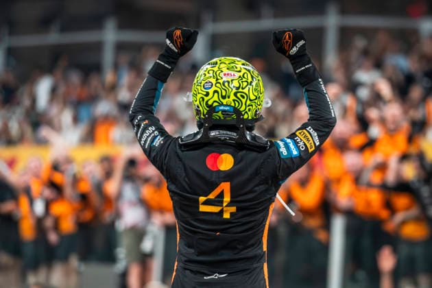Formula 1 Etihad Airways Abu Dhabi Grand Prix 2025 Loïs Gelbart Carrasco OVERTAKE MAXPPP - Abu Dhabi 07 12 2025 World champion 04 NORRIS Lando (gbr), McLaren F1 Team, portrait at the Formula 1 Etihad Airways Abu Dhabi Grand Prix 2025, the 24th round of the 2025 FIA Formula 1 World Championship, WM, Weltmeisterschaft at Yas Marina Circuit in Abu Dhabi, United Arab Emirates, from 4 to 7 December 2025 Abu Dhabi Yas Marina Circuit United Arab Emirates  Copyright: xOVERTAKE MAXPPPxLoïsxGelbartxCarrascox OVT202512070685 OVT202512070685