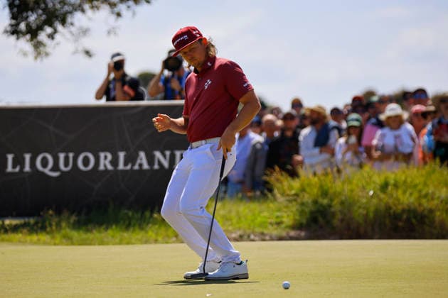 Australian Open Golf 2025 Final Results in Melbourne - 07 Dec 2025 Cameron Smith of Australia seen in action during round four of the Australian Open Golf tournament. The 2025 Australian Open concluded with Denmark’s Rasmus Neergaard-Petersen securing the championship at 15-under after a tense final round at The Australian Golf Club. The tournament delivers a dramatic finish, with top international contenders pushing the leaderboard to the final holes. Large crowds gathered across the course as fans watch one of Australia’s premier golf events come to a close for the year. Melbourne Australia Copyright: xYexMyoxKhantx xSOPAxImagesx YeMyoKhant_21