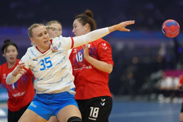 South Korea Czech Republic, IHF Womens Handball World Championship Valerie Smetkova Czech Republic, 35 3 Main round match of the Womens Handball World Championship between South Korea and Czech Republic on December 7, 2025 at the Westfalenhalle in Dortmund , Dortmund Nordrhein Westfalen Germany Westfalenhalle
