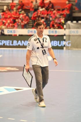 Handball Daikin Handball Bundesliga 2025 2026 Handball Sport Verein Hamburg vs ThSV Eisenach Coach Torsten Jansen Hamburg , Sporthalle Hamburg Hamburg