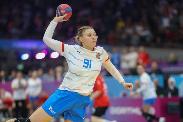 South Korea Czech Republic, IHF Womens Handball World Championship Anna Jestribkova Czech Republic, 91 3 main round match of the Womens Handball World Championship between South Korea and Czech Republic on December 7, 2025 at the Westfalenhalle in Dortmund , Dortmund Nordrhein Westfalen Germany Westfalenhalle