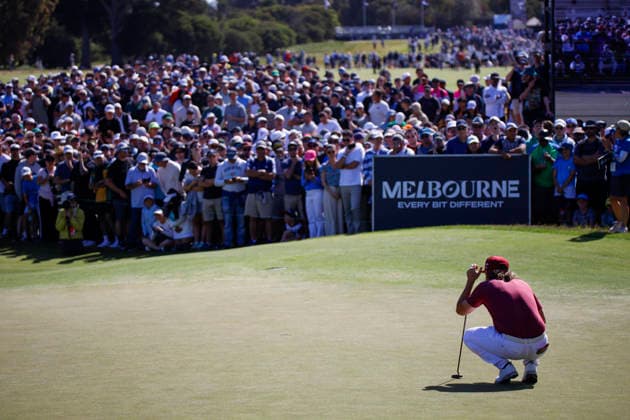December 7, 2025, Melbourne, Australia: Cameron Smith of Australia seen in action during round four of the Australian Open Golf tournament. The 2025 Australian Open concluded with Denmark™s Rasmus Neergaard-Petersen securing the championship at 15-under after a tense final round at The Australian Golf Club. The tournament delivers a dramatic finish, with top international contenders pushing the leaderboard to the final holes. Large crowds gathered across the course as fans watch one of Australia™s premier golf events come to a close for the year. Melbourne Australia - ZUMAs197 20251207_aaa_s197_082 Copyright: xYexMyoxKhantx