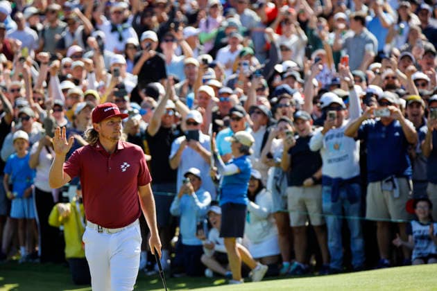 December 7, 2025, Melbourne, Australia: Cameron Smith of Australia seen in action during round four of the Australian Open Golf tournament. The 2025 Australian Open concluded with Denmark™s Rasmus Neergaard-Petersen securing the championship at 15-under after a tense final round at The Australian Golf Club. The tournament delivers a dramatic finish, with top international contenders pushing the leaderboard to the final holes. Large crowds gathered across the course as fans watch one of Australia™s premier golf events come to a close for the year. Melbourne Australia - ZUMAs197 20251207_aaa_s197_083 Copyright: xYexMyoxKhantx