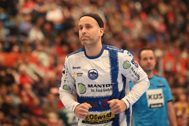 Handball Daikin Handball Bundesliga 2025 2026 Handball Sport Verein Hamburg vs ThSV Eisenach Goalkeeper Silvio Heinevetter Eisenach , Sporthalle Hamburg Hamburg