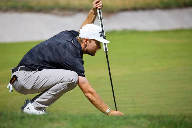 December 7, 2025, Melbourne, Australia: Rasmus Neergaard-Petersen of Denmark seen in action during round four of the Australian Open Golf tournament. The 2025 Australian Open concluded with Denmark™s Rasmus Neergaard-Petersen securing the championship at 15-under after a tense final round at The Australian Golf Club. The tournament delivers a dramatic finish, with top international contenders pushing the leaderboard to the final holes. Large crowds gathered across the course as fans watch one of Australia™s premier golf events come to a close for the year. Melbourne Australia - ZUMAs197 20251207_aaa_s197_111 Copyright: xYexMyoxKhantx
