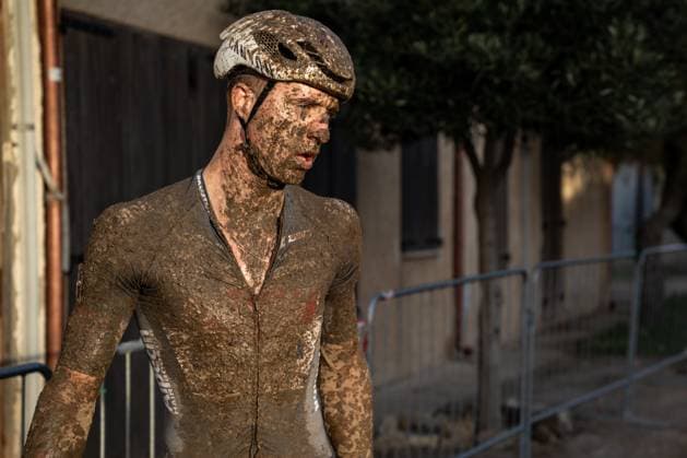 Belgian Niels Vandeputte pictured after the men s elite race of the Cyclocross World Cup, in Terralba, Sardinia, Italy, Sunday 07 December 2025, stage 3 (out of 12) in the World Cup of the 2026-2027 season. DAVIDxPINTENS  x147209733x