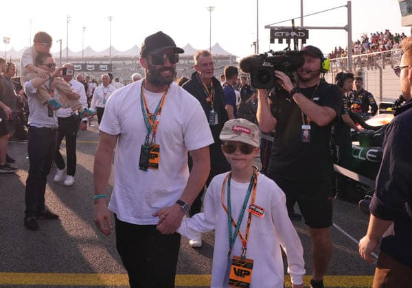 Formula 1 Etihad Airways Abu Dhabi Grand Prix 2025 07 12 2025, Yas Marina Circuit, Abu Dhabi, Formula 1 Etihad Airways Abu Dhabi Grand Prix 2025 , in the picture actor Jason Statham nordphotoxGmbHx xBratic nph00250