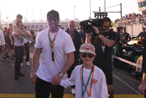 Formula 1 Etihad Airways Abu Dhabi Grand Prix 2025 07 12 2025, Yas Marina Circuit, Abu Dhabi, Formula 1 Etihad Airways Abu Dhabi Grand Prix 2025 , in the picture actor Jason Statham nordphotoxGmbHx xBratic nph00250