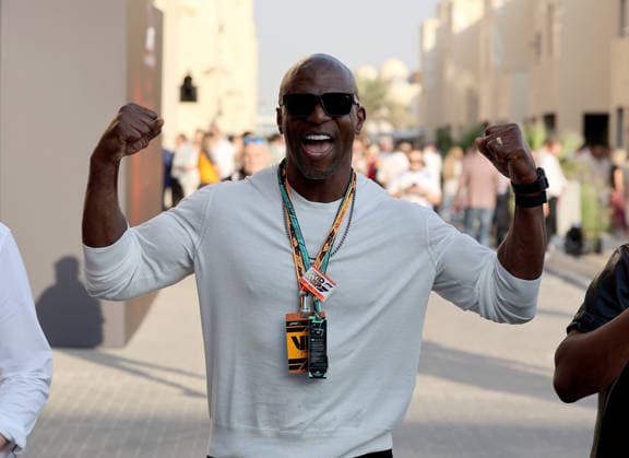 07 12 2025, Yas Marina Circuit, Abu Dhabi, Formula 1 Etihad Airways Abu Dhabi Grand Prix 2025 , pictured American actor Terrence Alan Terry Crews Photo by Alessandro Martellotta Hasan Bratic DeFodi Images