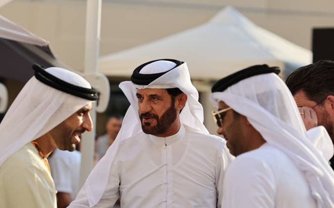 07 12 2025, Yas Marina Circuit, Abu Dhabi, Formula 1 Etihad Airways Abu Dhabi Grand Prix 2025 , in the picture FIA President Mohammed bin Sulayem Photo by Alessandro Martellotta Hasan Bratic DeFodi Images
