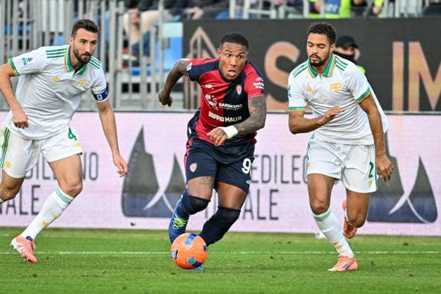 CALCIO - Serie A - Cagliari Calcio vs AS Roma Michael Folorunsho of Cagliari Calcio during Cagliari Calcio vs AS Roma, Italian soccer Serie A match in Cagliari, Italy, December 07 2025 Cagliari Italy  Copyright: xIPAxSport ABACAx