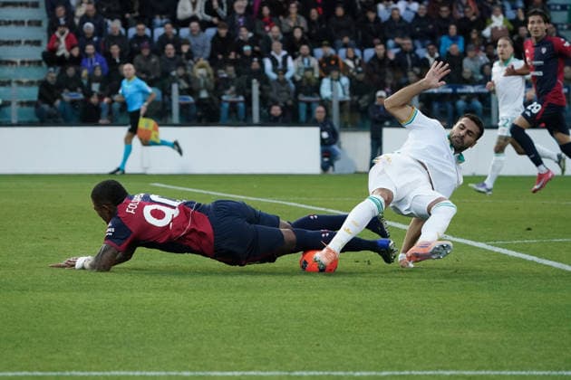 Cagliari Calcio v AS Roma - Serie A Michael Folorusho ( 90 Cagliari Calcio) plays during the Serie A TIM match between Cagliari Calcio and AS Roma in Italy on December 6, 2025. Cagliari Italy  Copyright: xAlessandroxToccox originalFilename:alessandro-cagliari251207_npNKO.jpg