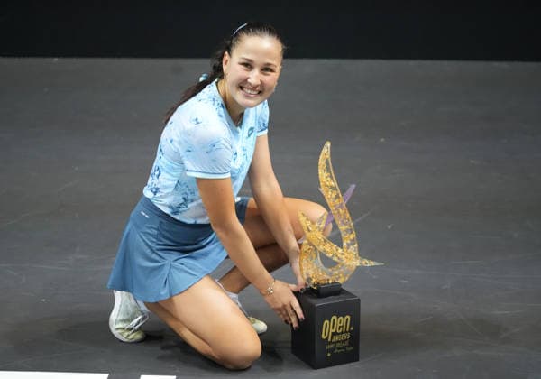 December 7, 2025, Trelaze, Bretagne, France: Kamilla Rakhimova lors de l Open d Angers Finale Femmes 2025, le 7 do cembre 2025 o Tro laze, France - Photo : Trelaze France - ZUMAl193 20251207_zsp_l193_102 Copyright: xLaurentxLairysx