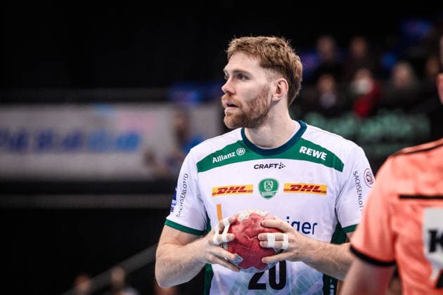William Bogojevic SC DHfK Leipzig, 20 GER, TVB Stuttgart SC DHfK Leipzig, DAIKIN HBL, Handball, Bundesliga, 15 Matchday, Season 2025 2026, 07 12 2025 GER, TVB Stuttgart SC DHfK Leipzig, DAIKIN HBL, Handball, Bundesliga, 15 Matchday, Season 2025 2026, 07 12 2025 Stuttgart Copyright: xSandyxDinkelackerx EP_SDR