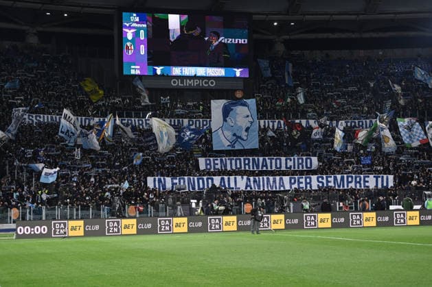 As Roma 07 12 2025 - campionato di calcio serie A Lazio-Bologna foto Antonello Sammarco Image nella foto: tifosi Lazio 