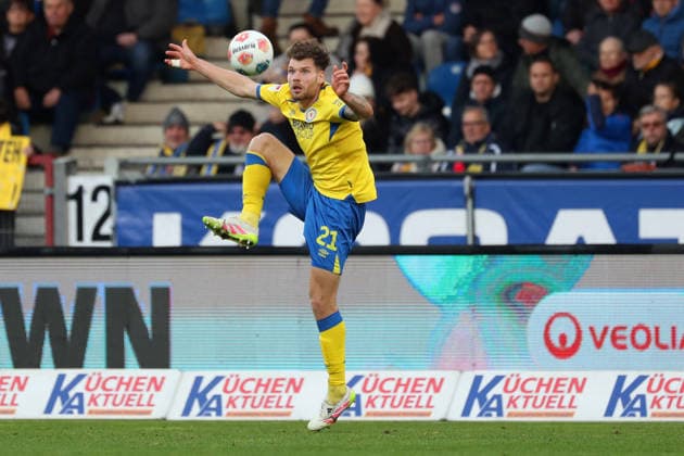 Braunschweig vs Kiel, 2 BL Braunschweig, 07 12 2025, FOOTBALL Eintracht Braunschweig vs Holstein Kiel, 2 BL, Season 2025 26 Kevin Ehlers Eintracht Braunschweig Braunschweig
