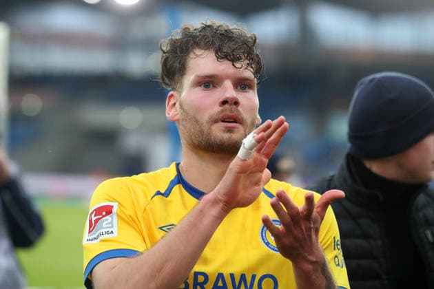 Braunschweig vs Kiel, 2 BL Braunschweig, 07 12 2025, FOOTBALL Eintracht Braunschweig vs Holstein Kiel, 2 BL, Season 2025 26 Kevin Ehlers Eintracht Braunschweig Braunschweig