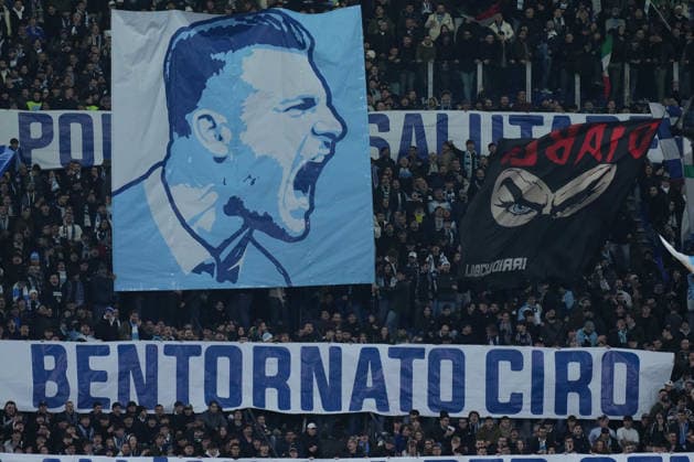 Banner during the Serie A EniLive soccer match between Lazio and Bologna at the Rome s Olympic stadium, Italy - Sunday December 7, 2025 - Soccer ( Photo by Alfredo Falcone LaPresse )  Copyright: xAlfredoxFalcone LaPressex