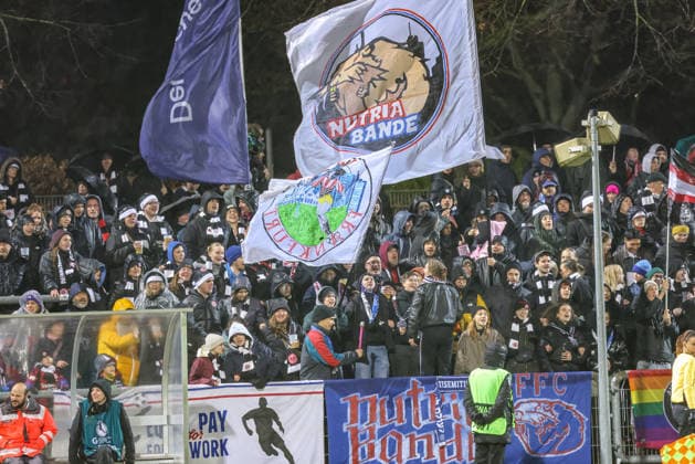 GER, Frankfurt, Eintracht Frankfurt vs FC Bayern Munich, Google Pixel Bundesliga, Football, DFB, Season 2025 2026, Stadion am Brentanobad, 12 Matchday in Picture Fans Eintracht Frankfurt DFB DFL REGULATIONS PROHIBIT ANY USE OF PHOTOGRAPHS AS IMAGE SEQUENCES AND OR QUASI VIDEO, 07 12 2026 Copyright: HMBxMedia HendrikxHamelau