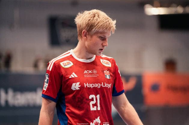 Germany Handball Bundesliga, DAIKIN HBL 2025 26, 15 Matchday Handball Sport Verein Hamburg vs ThSV Eisenach Sporthalle Hamburg Hamburg Frederik Bo Andersen HSV Hamburg, 21 Copyright: xStefanxTrochax