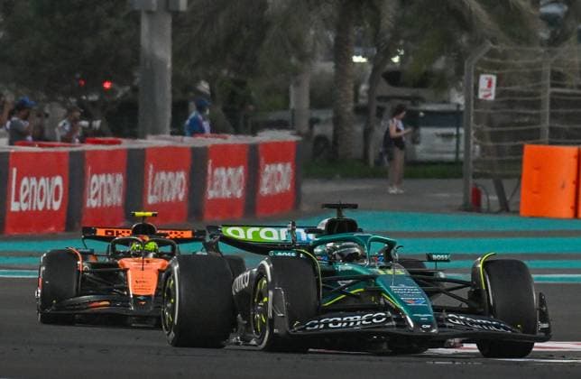 F1 Grand Prix of Abu Dhabi ABU DHABI, UNITED ARAB EMIRATES - DECEMBER 07: Lance Stroll of Aston Martin competes during the Abu Dhabi Grand Prix, the 24th and final race of the 2025 Formula 1 World Championship, WM, Weltmeisterschaft at Yas Marina Circuit, in Abu Dhabi, United Arab Emirates on December 7, 2025. Waleed Zein Anadolu Abu Dhabi United Arab Emirates. Editorial use only. Please get in touch for any other usage.  Copyright: x2025xAnadoluxWaleedxZeinx
