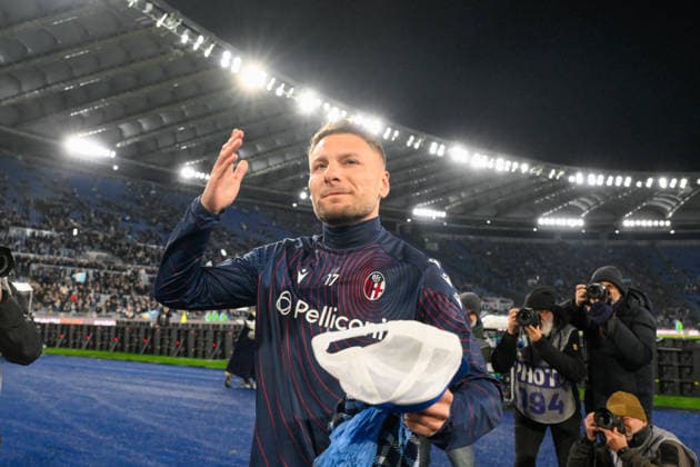 CALCIO - Serie A - SS Lazio vs Bologna FC Bologna s Ciro Immobile he says goodbye to his old Lazio fans during the Italian Football Championship League A 2025 2026 match between SS Lazio vs Bologna FC at the Olimpic Stadium in Rome on 07 December 2025. Rome Italy  Copyright: xIPAxSport ABACAx