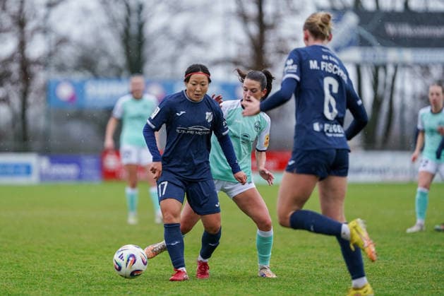 07 12 2025, Football, 2 Womens Bundesliga, 2025 2026, Matchday 12, SC Sand SG 99 Andernach