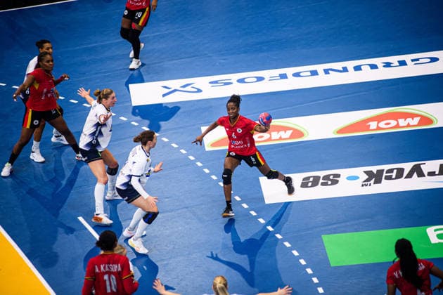 DORTMUND, GERMANY - 7 DECEMBER, 2025: Machado Juliana Jose - Women s Handball World Championship, WM, Weltmeisterschaft 2025 Angola vs Sweden at Westfallenhalle.  Copyright: xVitaliixKliuievx
