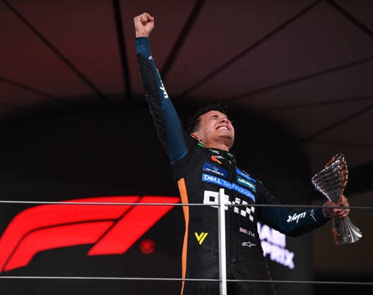 McLaren driver Lando Norris became the world champion 2025 in Yas marina International Circuit during Abu Dhabi Grand Prix in Abu Dhabi, UAE on 7th Dec, 2025  Copyright: xRanjithxKumar IPAxSportx xipa-agency.netx xx IPA_68888438 IPA_Agency_IPA68888438