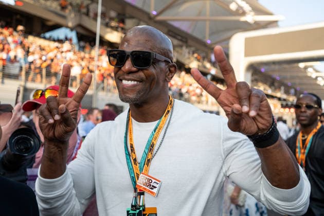 Terry Crews Actor , UAE, Formula 1 World Championship, Abu Dhabi Grand Prix, Yas Marina Circuit, Race, 07 12 2025 UAE, Formula 1 World Championship, Abu Dhabi Grand Prix, Yas Marina Circuit, Race, 07 12 2025 Yas Marina Island Copyright: xEibner-Pressefoto Memmlerx EP_MMR