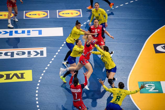 DORTMUND, GERMANY - 7 DECEMBER, 2025: - Women s Handball World Championship, WM, Weltmeisterschaft 2025 Norway vs Brazil at Westfallenhalle.  Copyright: xVitaliixKliuievx