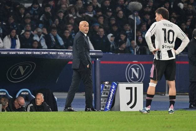 Foto IPP Felice De Martino Napoli 07 12 2025 Calcio Campionato serie A 2025-2026 Napoli - Juventus Nella foto: Luciano Spalletti Italy Photo Press World Copyright Napoli italy Italia ITALY  Copyright: xR4924_italyphotopressx