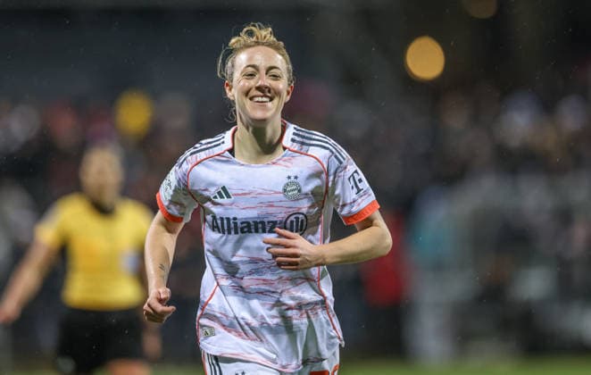 GER, Frankfurt, Eintracht Frankfurt vs FC Bayern Munich, Google Pixel Bundesliga, Football, DFB, Season 2025 2026, Stadion am Brentanobad, 12 Matchday in picture Carolin Simon Bayern Munich 30 DFB DFL REGULATIONS PROHIBIT ANY USE OF PHOTOGRAPHS AS IMAGE SEQUENCES AND OR QUASI VIDEO, 07 12 2026 Copyright: HMBxMedia HendrikxHamelau