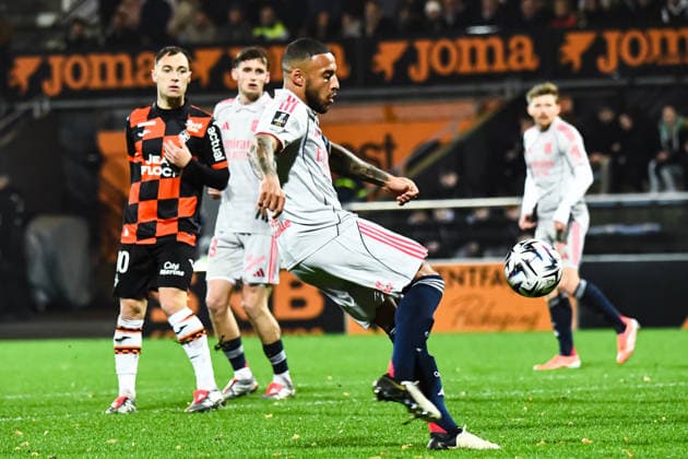 FOOTBALL : FC Lorient vs Olympique Lyonnais - Ligue 1 - JournÃ e 15 - 07 12 2025 Corentin Tolisso (OL) LorientFrance  Copyright: xBaptistexAutissierx