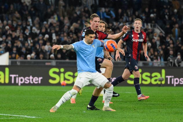 CALCIO - Serie A - SS Lazio vs Bologna FC Lazioâ??s Mattia Zaccagni during the Italian Football Championship League A 2025 2026 match between SS Lazio vs Bologna FC at the Olimpic Stadium in Rome on 07 December 2025. Rome Italy  Copyright: xIPAxSport ABACAx