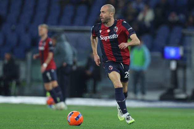 CALCIO - Serie A - SS Lazio vs Bologna FC Rome, Italy - December 7, 2025: Lorenzo De Silvestri of Bologna seen in action during the Serie A Enilive 2025-2026 football match between SS Lazio vs Bologna FC 1909 at Olympic Stadium. Rome Italy  Copyright: xIPAxSport ABACAx