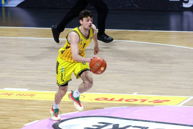 DEU, easyCredit BBL, ALBA vs Frankfurt, 07 12 2025, Max Schmeling Halle, Berlin, DEU, easyCredit BBL, ALBA vs Frankfurt, pictured JONAS MATTISSECK ALBA Berlin 9 nordphotoxGmbHx xEngler nph00076