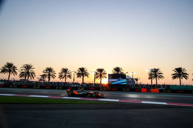 Lando Norris (GBR) - McLaren Formula 1 Team - McLaren MCL39 - Mercedes during the Race of Sunday of the Formula 1 Etihad Airways Abu Dhabi Grand Prix 2025 atYas Marina Circuit in Abu Dhabi, United Arab Emirates, ahead of Round 24 of 24, Season Finale and driver championship decider of the 2025 FIA Formula One World Championship, WM, Weltmeisterschaft (December 4-7, 2025).  Copyright: xAlessioxDexMarco IPAxSportx xipa-agency.netx xx IPA_68897768 IPA_Agency_IPA68897768