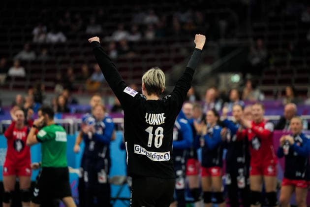 Women s Handball World Championship, WM, Weltmeisterschaft 2025: Norway - Brazil Dortmund, Germany 20251207. Norway s goalkeeper Katrine Lunde during the intermediate round of the Women s Handball World Championship between Norway and Brazil in the SWT Arena. Photo: Beate Oma Dahle NTB Dortmund Germany EDITORIAL USE ONLY. RESTRICTED USE FOR BETTING COMPANIES Ref:_SPOQqOy1LUx6BQ.jpg  Copyright: xBeatexOmaxDahlex xNTBx