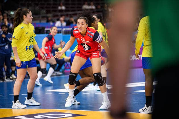 DORTMUND, GERMANY - 7 DECEMBER, 2025: - Women s Handball World Championship, WM, Weltmeisterschaft 2025 Norway vs Brazil at Westfallenhalle.  Copyright: xVitaliixKliuievx